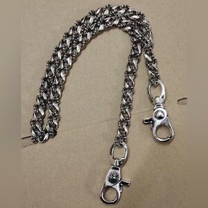 Chrome Hearts Wallet Chain 925 Silver Chain 20 inch